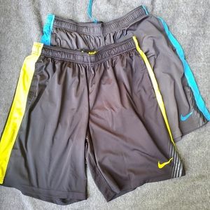 Lot of two Nike Dri-fit shorts